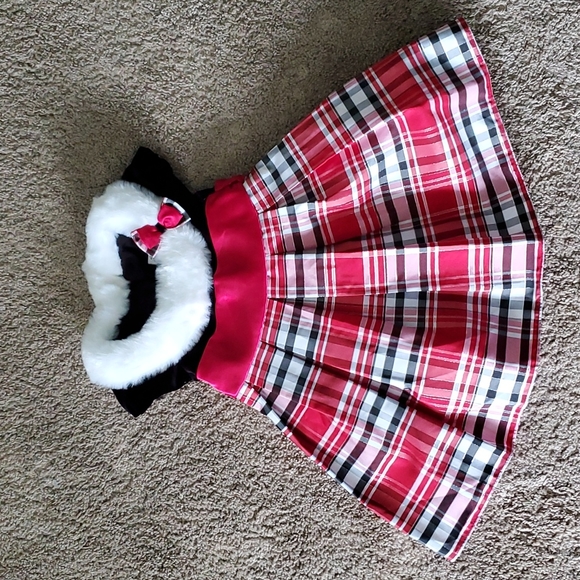 Plaid Holiday Dress - Picture 1 of 6
